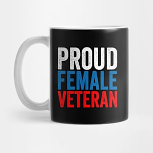 Proud Female Veteran Mug